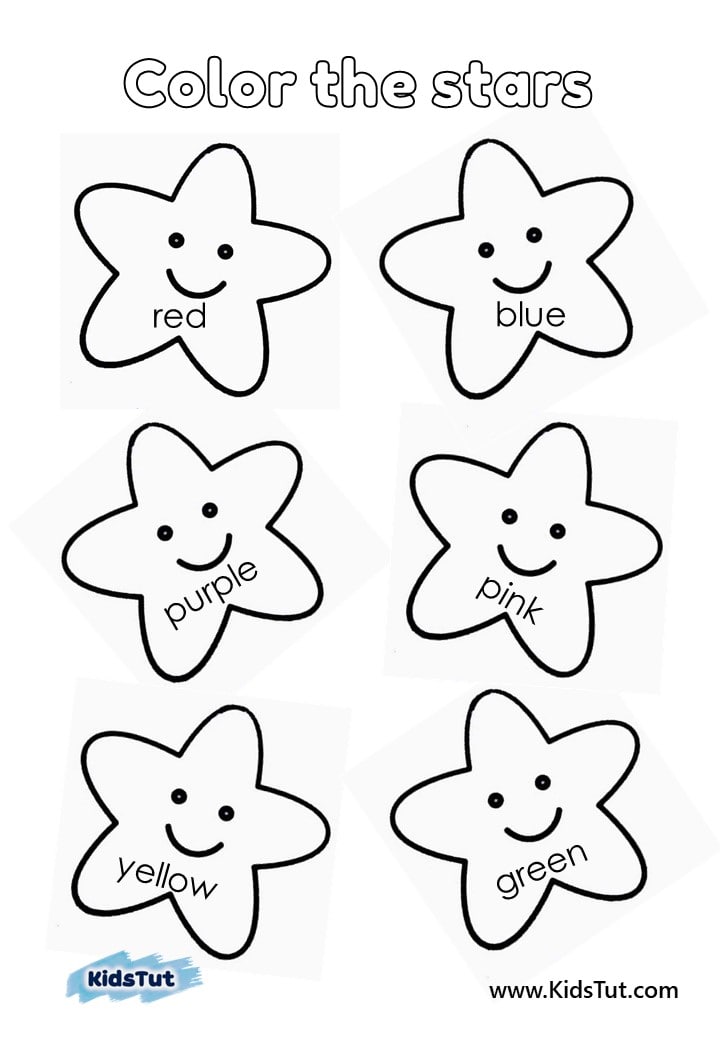 Fun and Easy Learning colors worksheets for kids