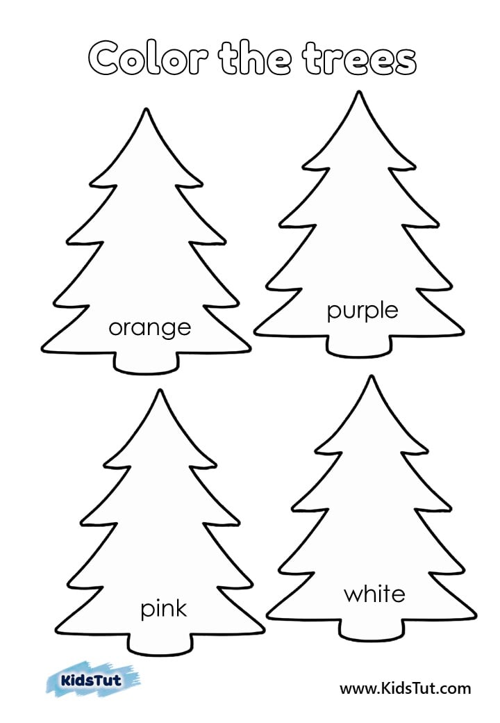Fun and Easy Learning colors worksheets for kids