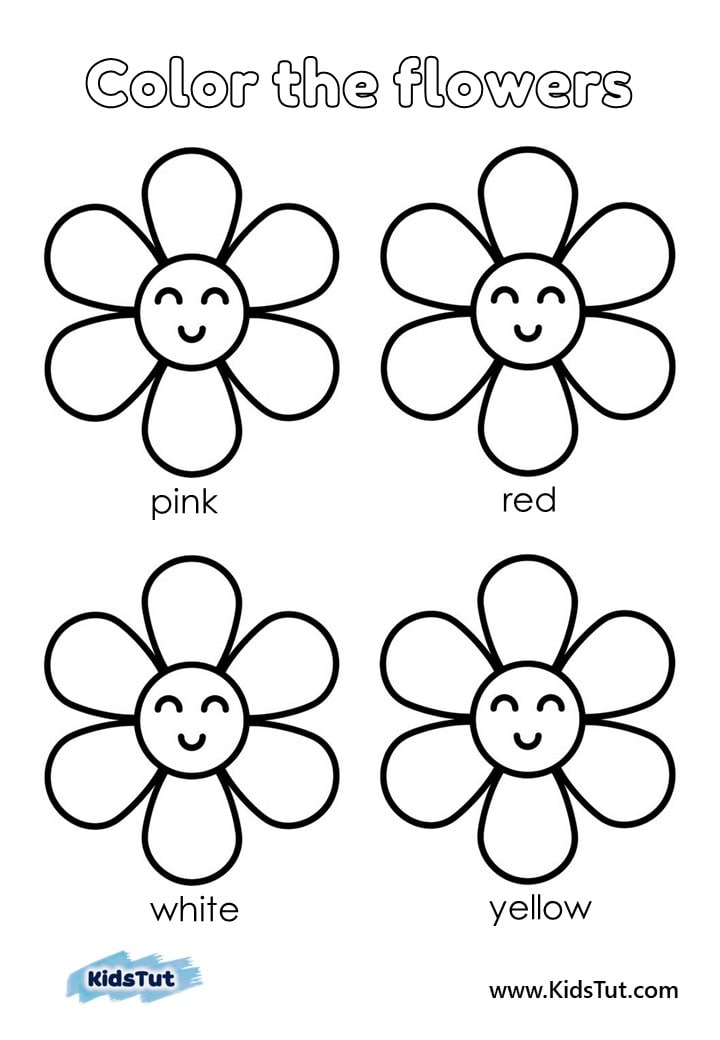 Fun and Easy Learning colors worksheets for kids