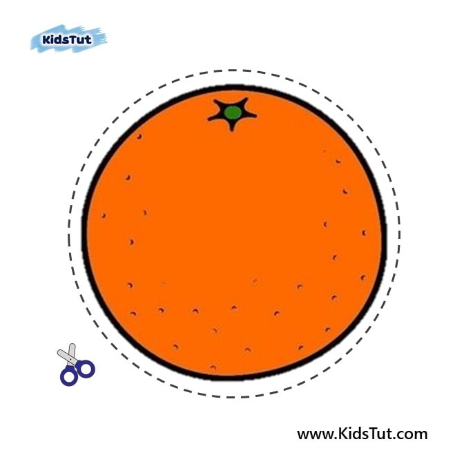 Cutting Activity with fruits for kids