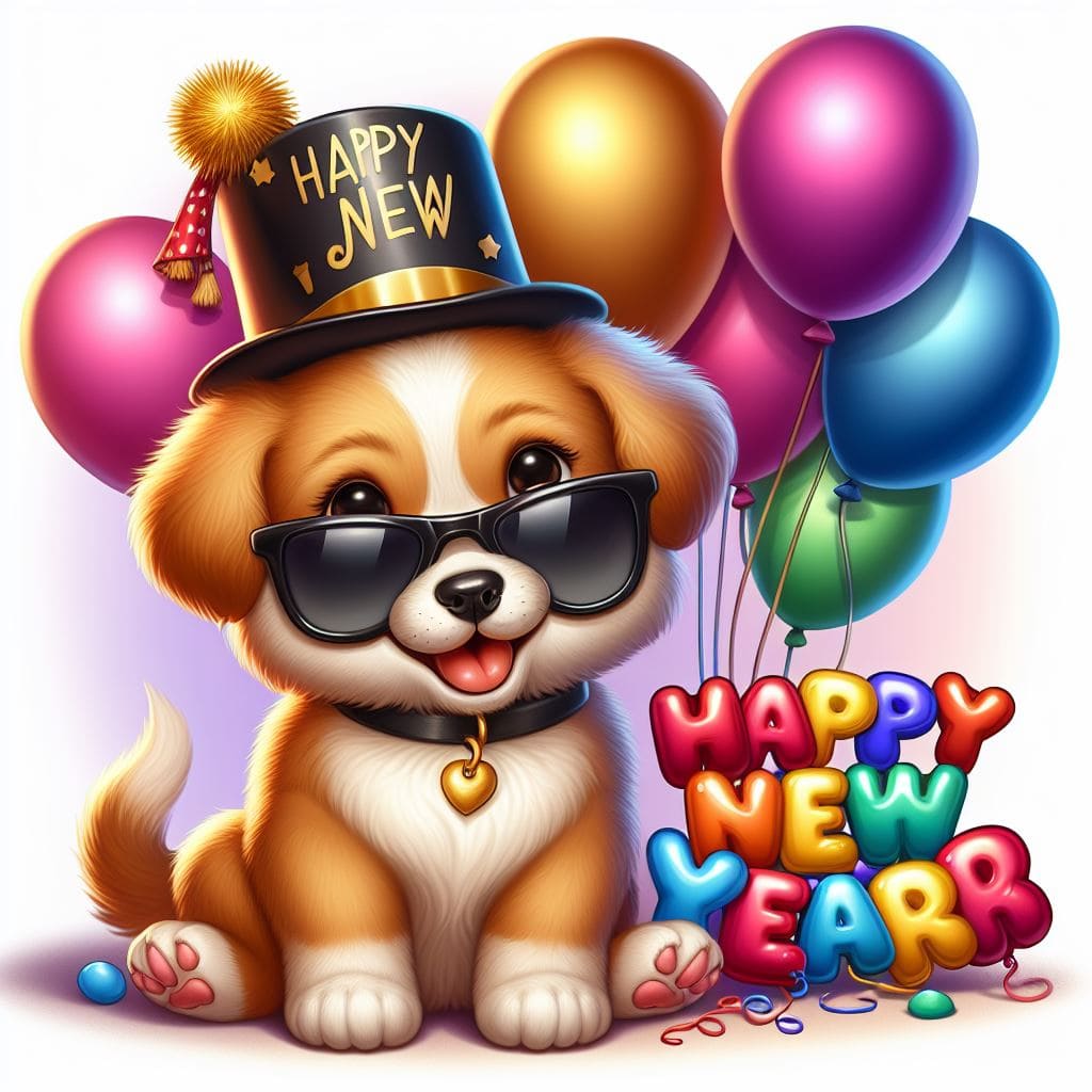 Happy New Year Sticker pack for kids