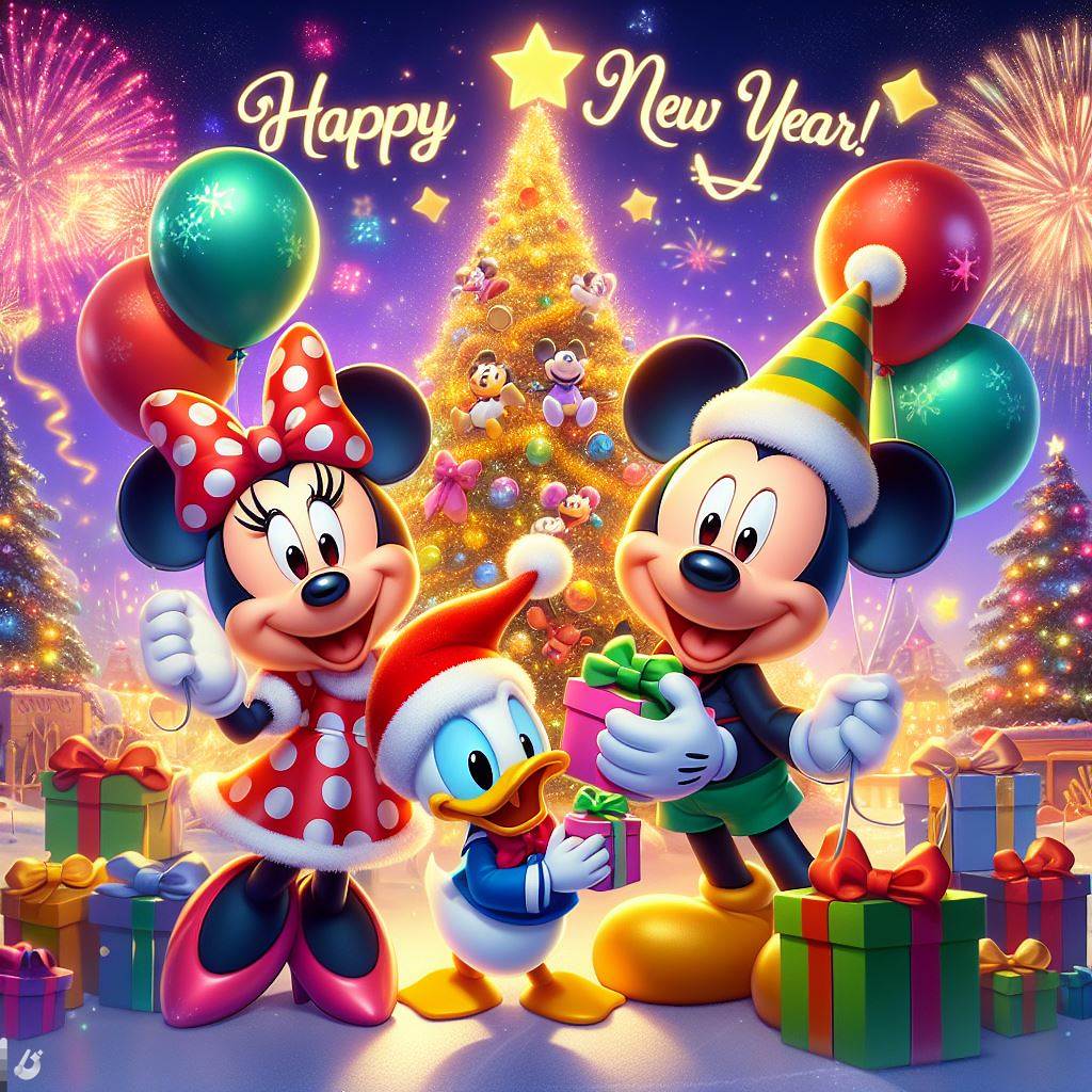 Happy New Year Sticker pack for kids