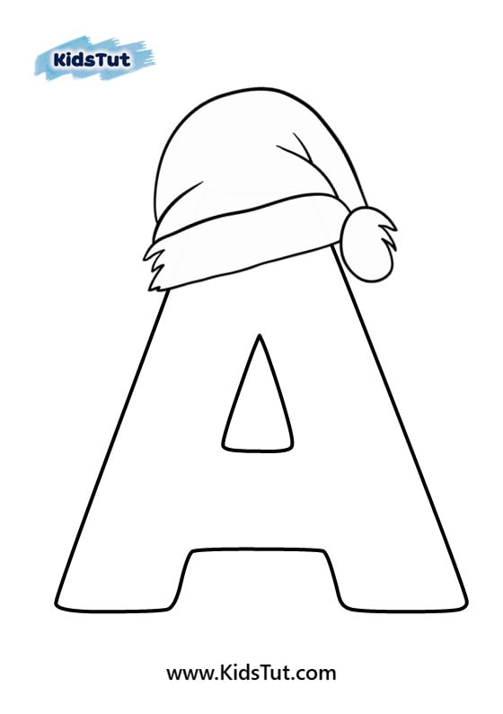 Christmas Letters coloring pages