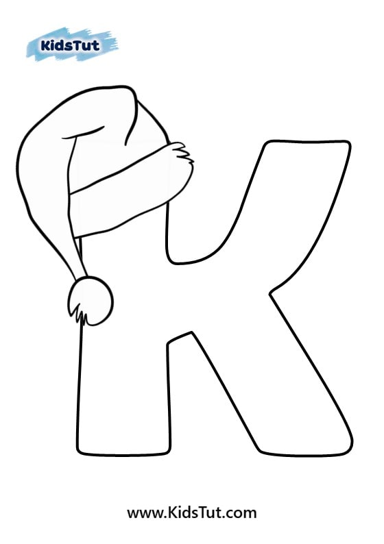 Christmas Letters coloring pages