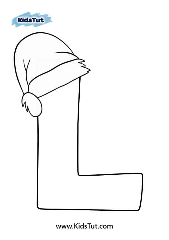 Christmas Letters coloring pages