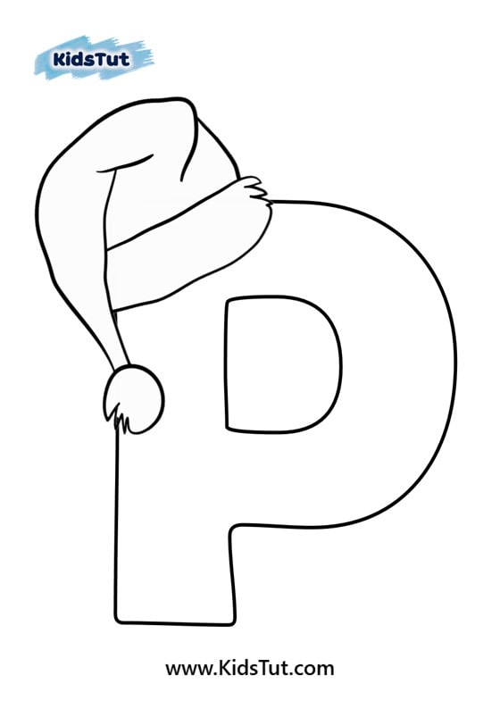 Christmas Letters coloring pages