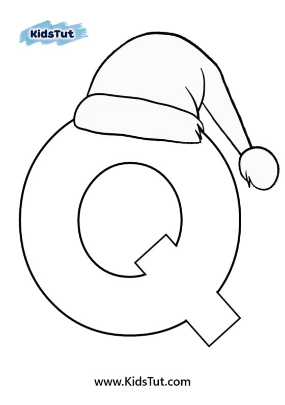 Christmas Letters coloring pages