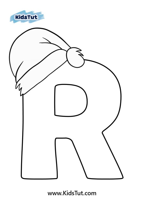 Christmas Letters coloring pages