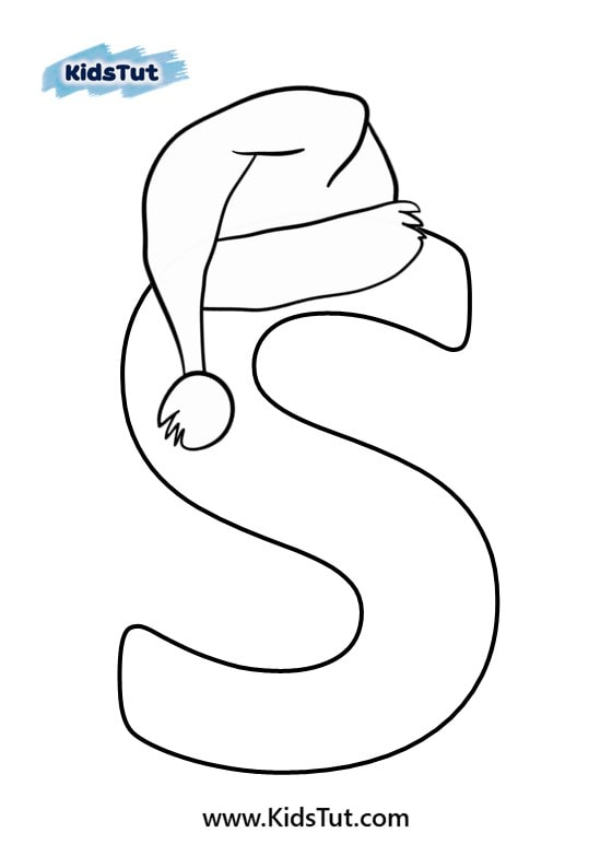 Christmas Letters coloring pages