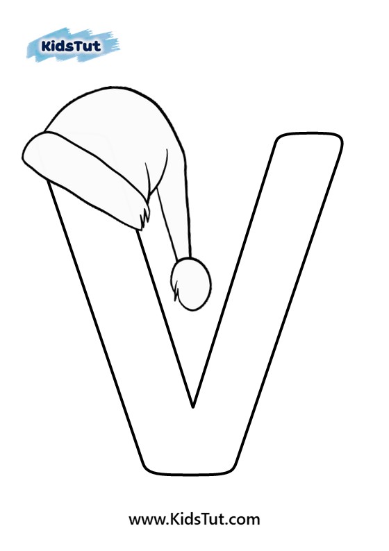 Christmas Letters coloring pages