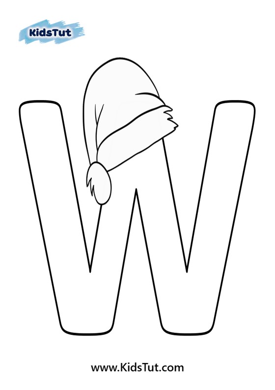 Christmas Letters coloring pages