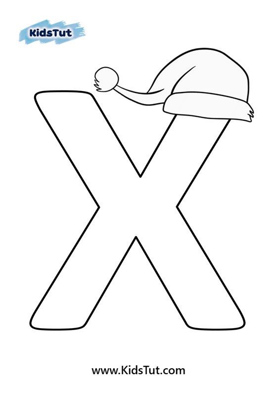 Christmas Letters coloring pages