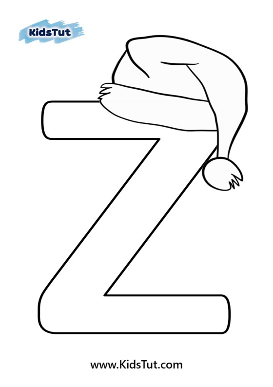 Christmas Letters coloring pages
