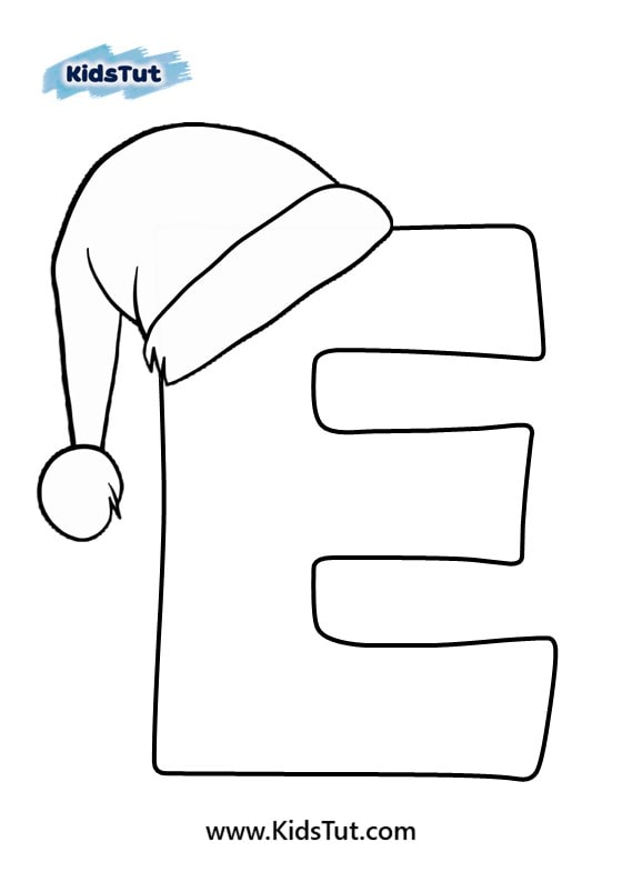 Christmas Letters coloring pages