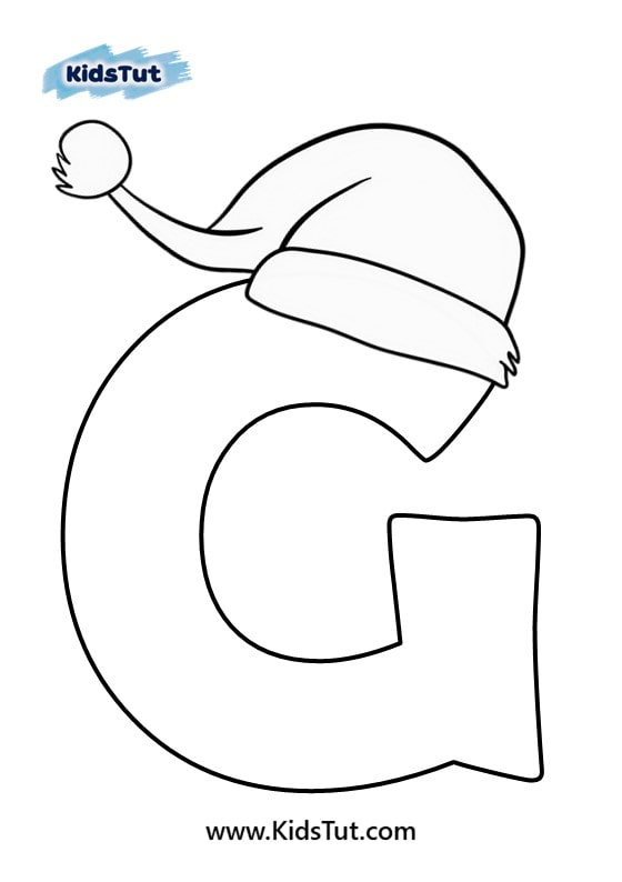 Christmas Letters coloring pages