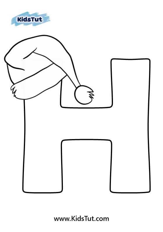 Christmas Letters coloring pages