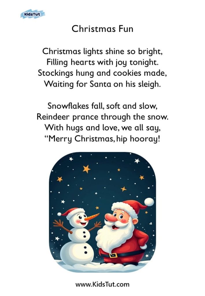 Christmas poems for kids