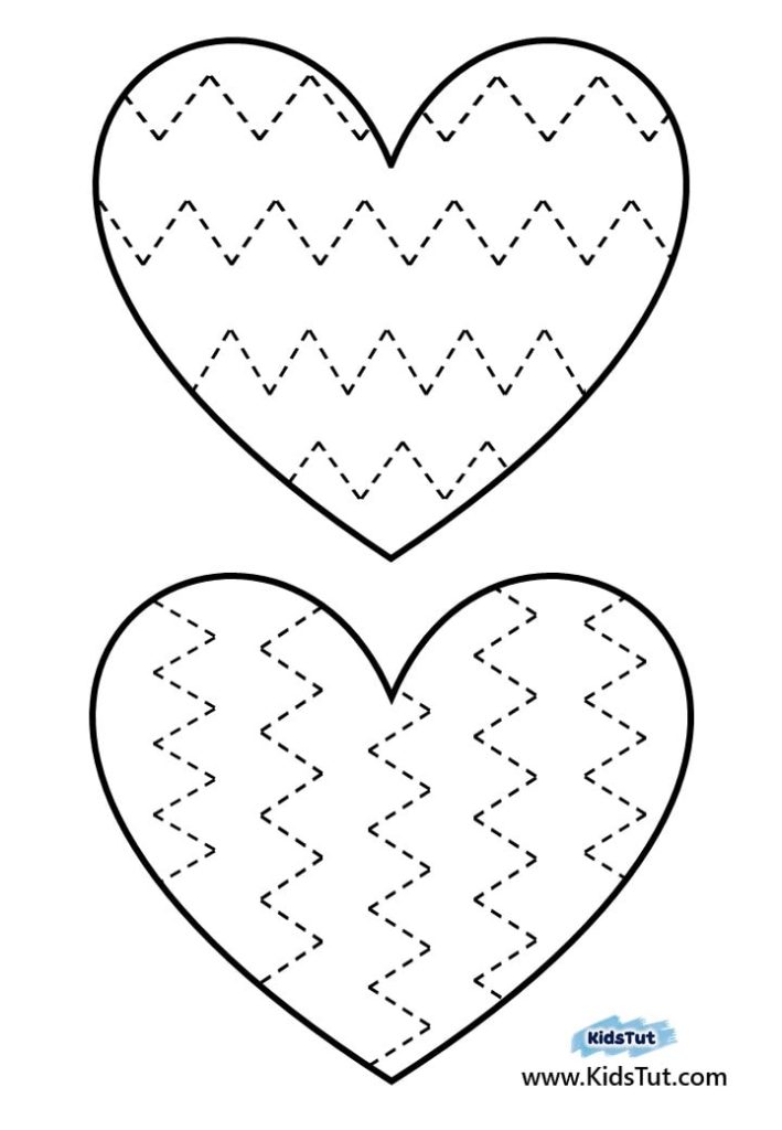 Valentine's Heart Coloring Pages