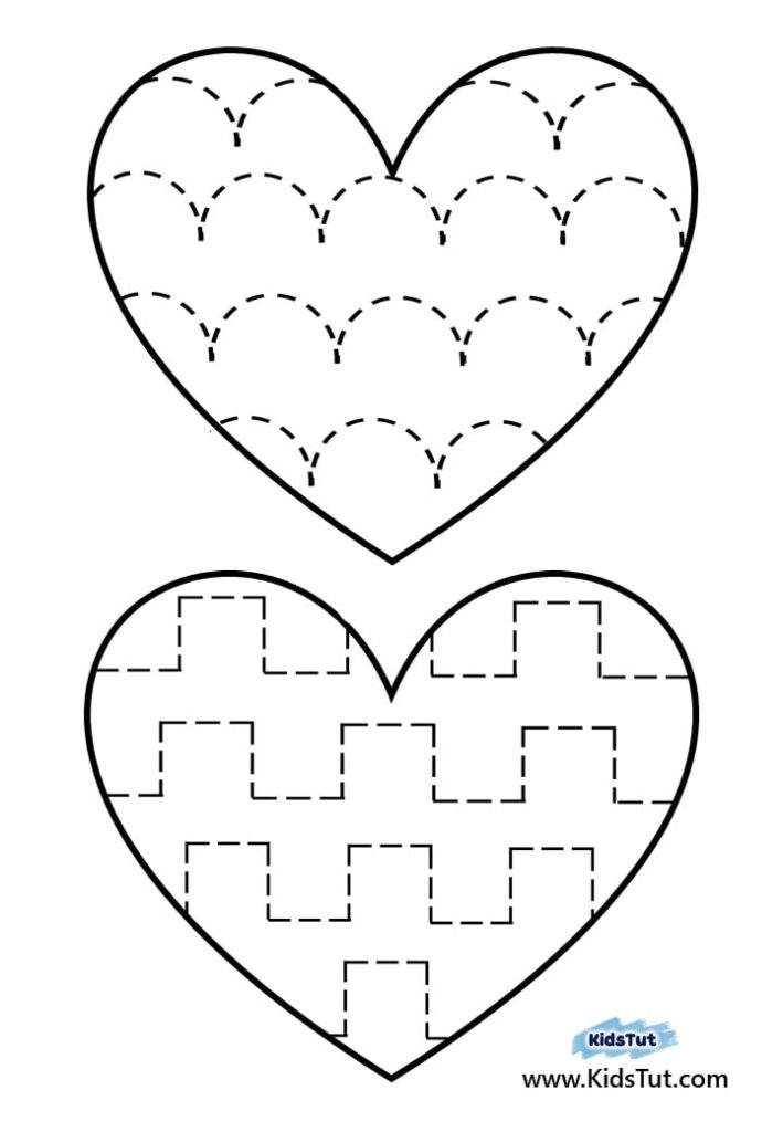 Valentine's Heart Coloring Pages