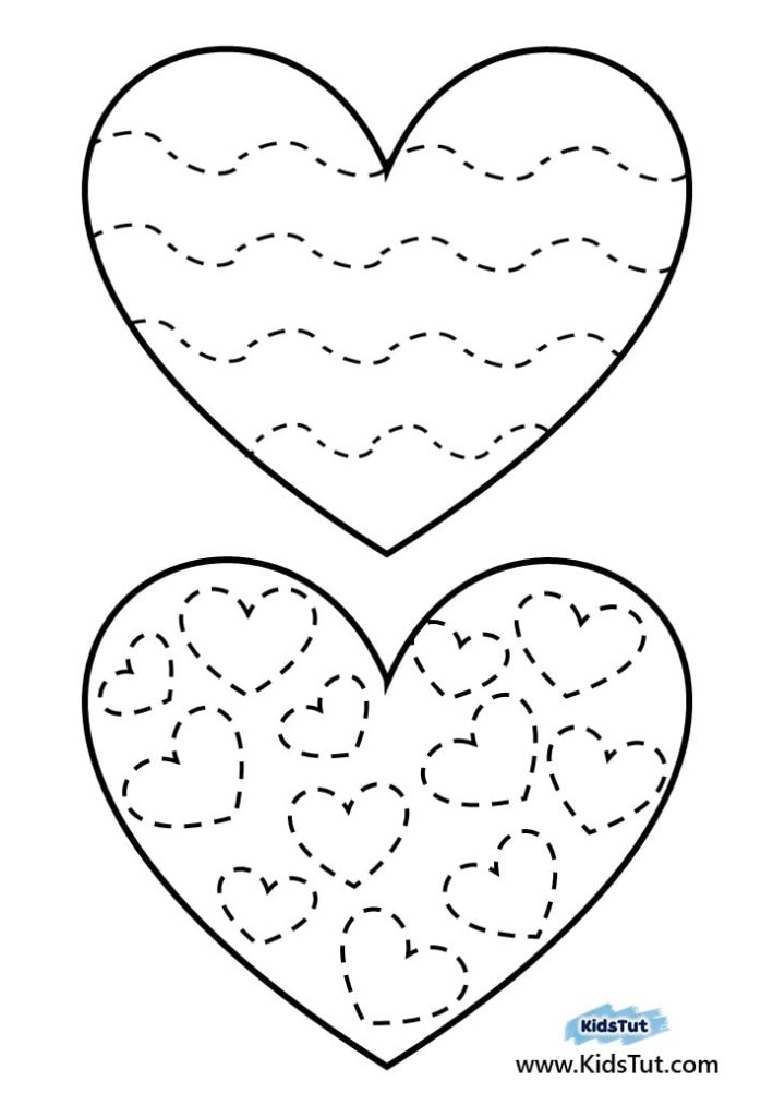 Valentine's Heart Coloring Pages