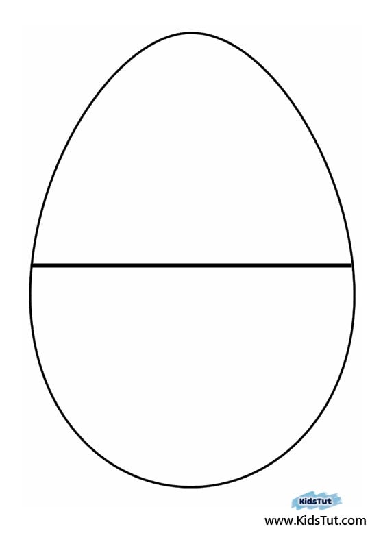 Easy Easter Activity for Kids: Egg Cutting Craft