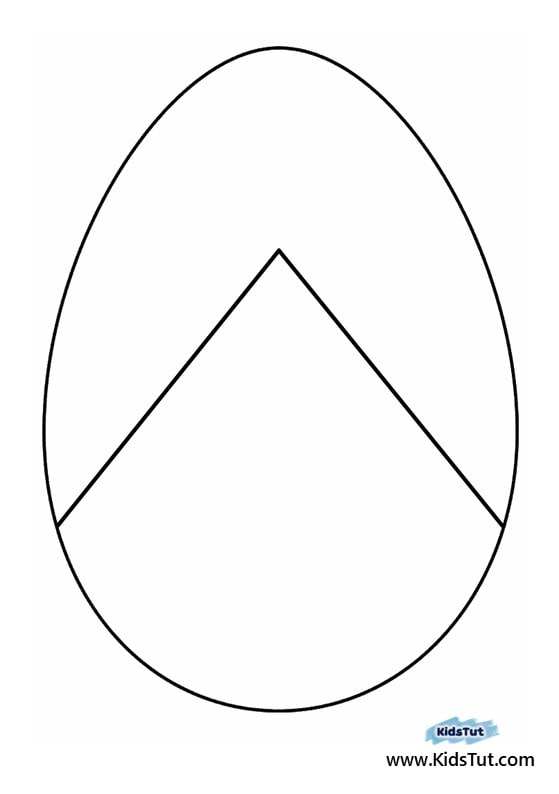 Easy Easter Activity for Kids: Egg Cutting Craft