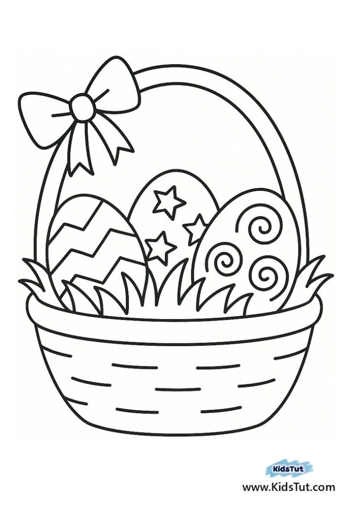Easy Easter Activities for Kids: Coloring Fun