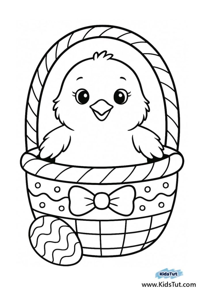 Easy Easter Activities for Kids: Coloring Fun