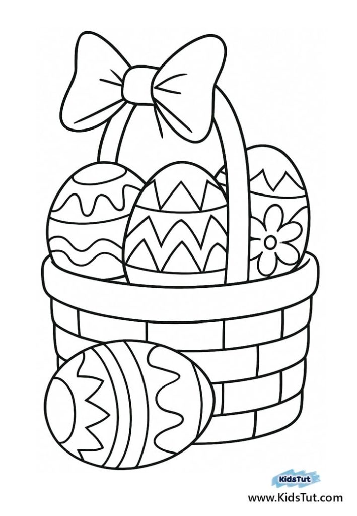 Easy Easter Activities for Kids: Coloring Fun