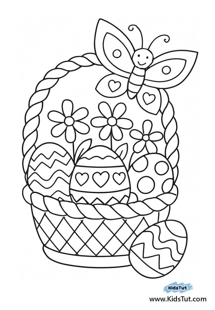 Easy Easter Activities for Kids: Coloring Fun