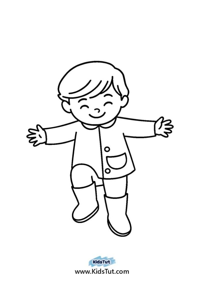 Free Rainy Day Kids Craft: Jump into the Puddle!