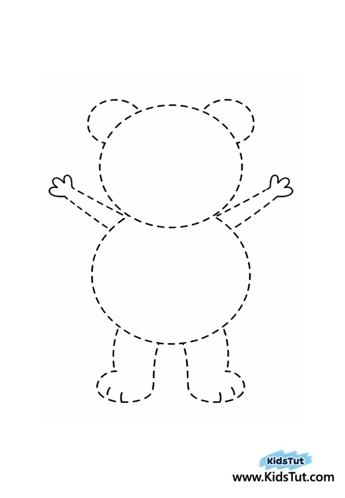 Winter Animal Craft for Kids with Cotton Pads 