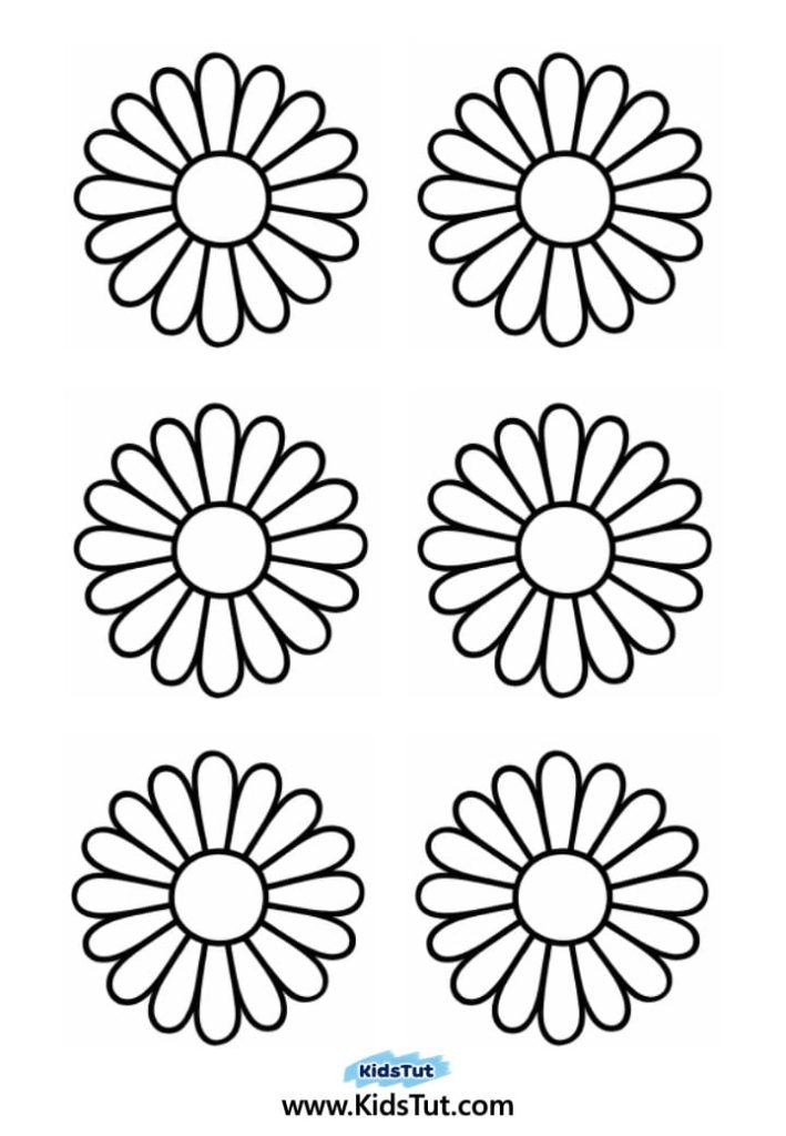 Easy Paper Flower Wreath Craft for Kids